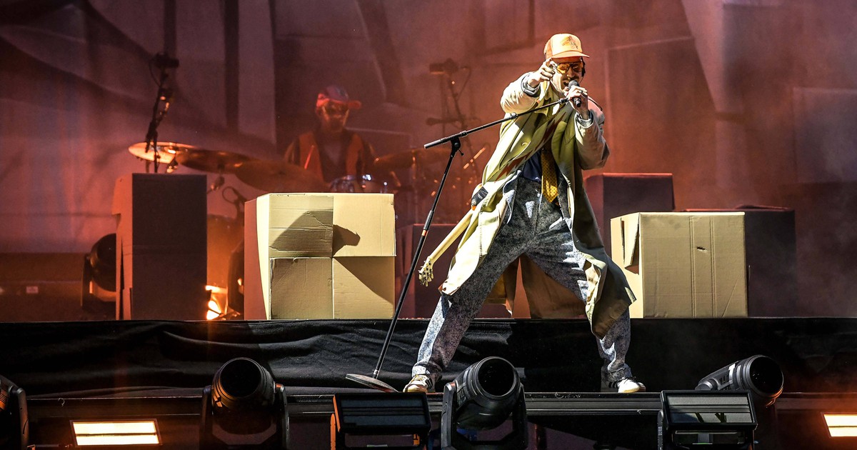 Beim Lollapalooza in Berlin: Rapper Alligatoah spielt erstmals eine fulminante Show in einem Stadion