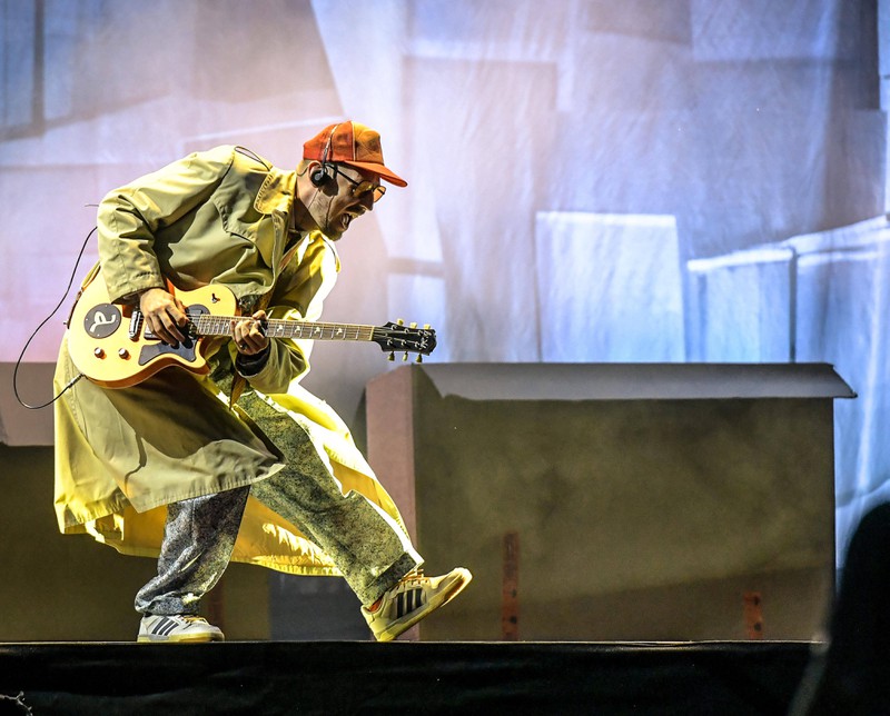 Alligatoah rockte die Perry's Stage auf dem Lollapalooza Festival 2023.