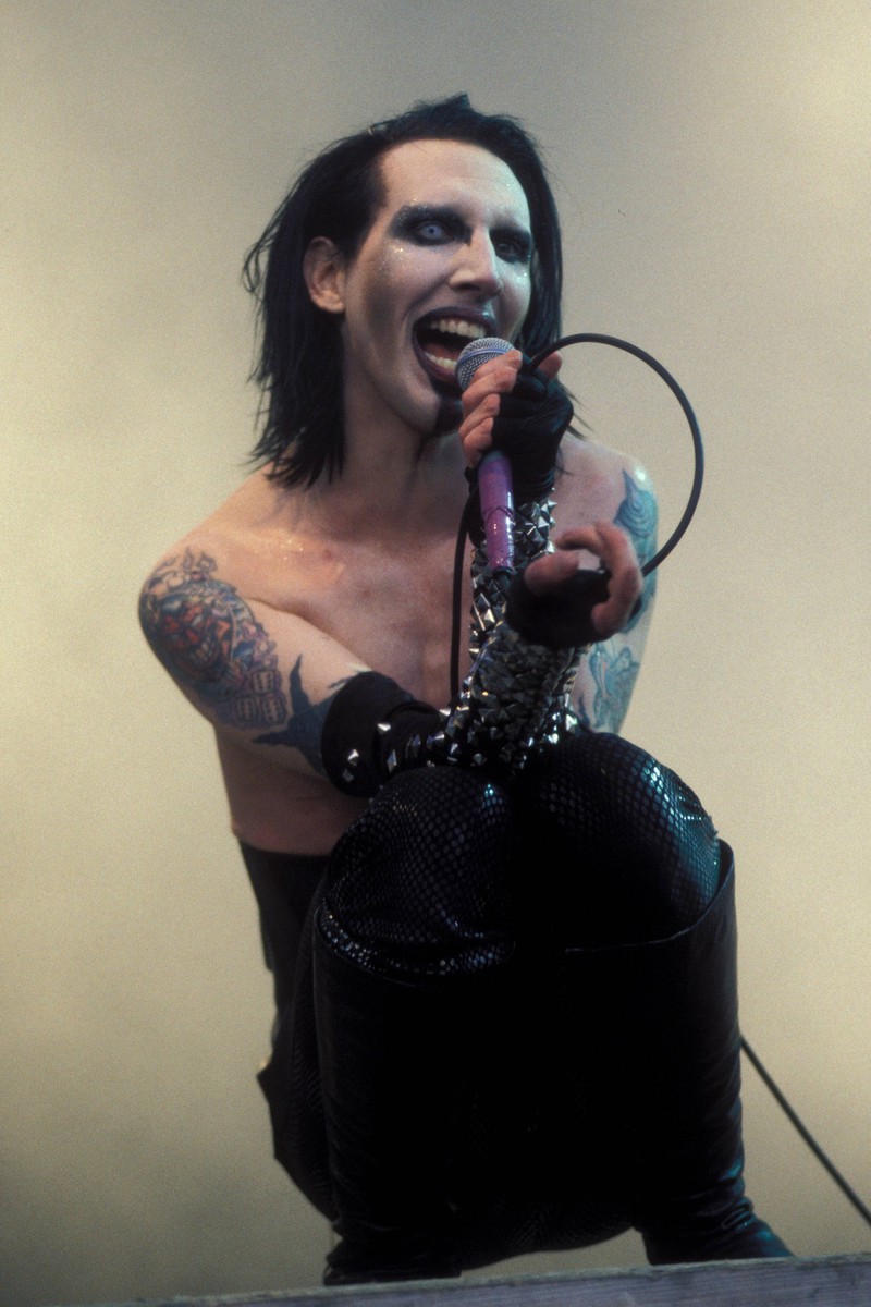 Marilyn Manson ist bekannt für seine verstörenden Texte.