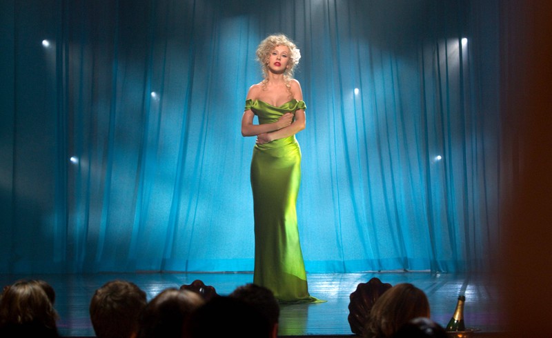 2010 spielte Christina Aguilera im Film „Burlesque“ ihre erste große Kinorolle.