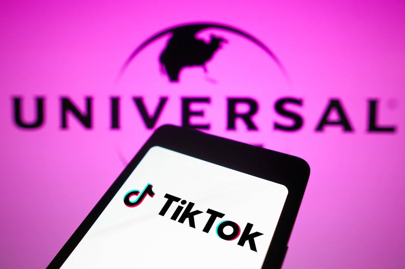 Universal Music und TikTok sollen eine Einigung erzielt haben.
