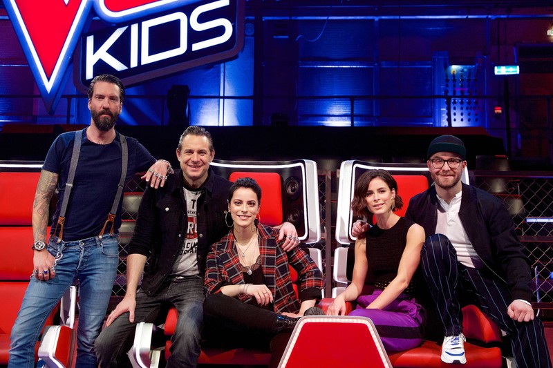 Stefanie ist mehrmals bei „The Voice Kids“ Teil der Jury.