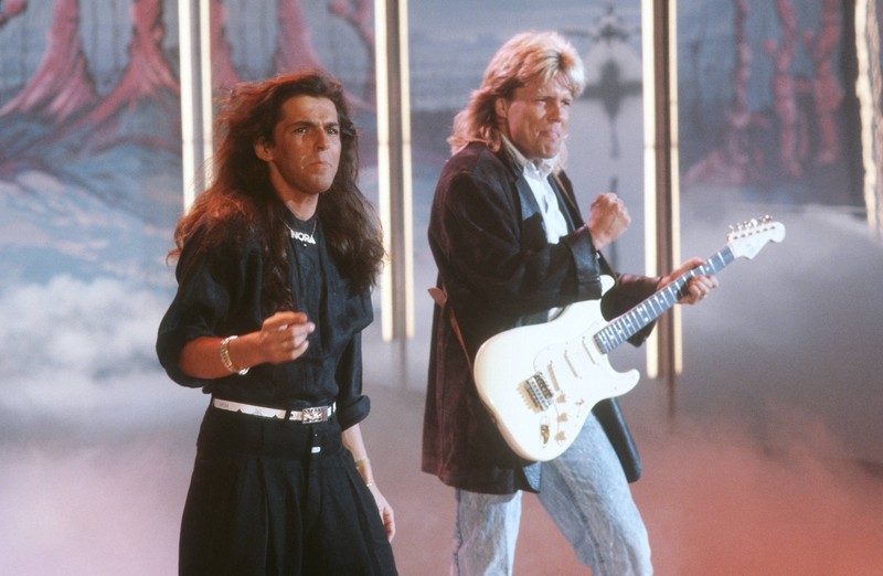 Das Duo Modern Talking trennte sich erstmals im Jahr 1987.