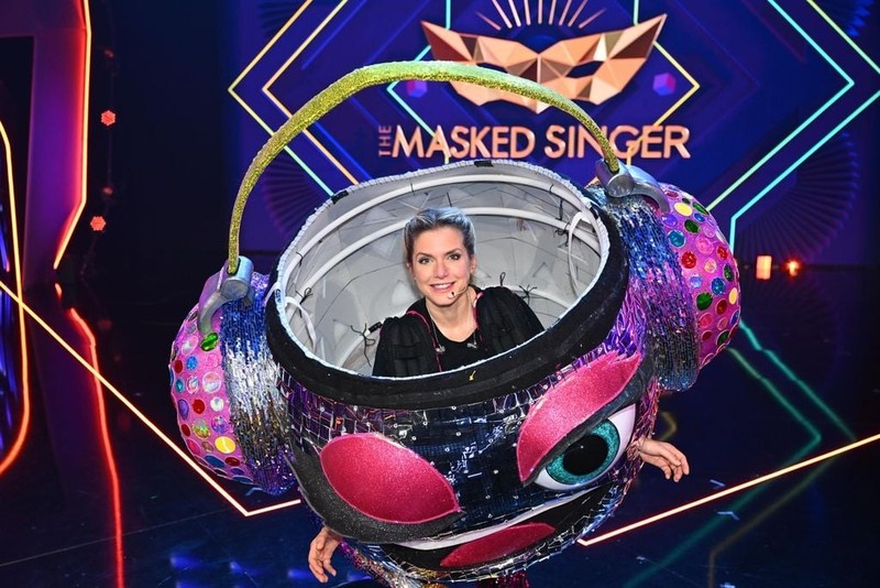 Jeanette Biedermann war 2022 die Discokugel in der sechsten Staffel von „The Masked Singer“.